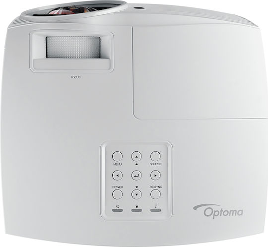 Optoma EH415ST 3D Projector DLP (DMD) Full HD Standard Lamp with Built-in Speakers White