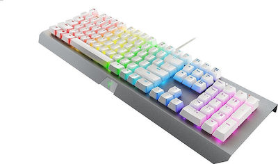 Razer Blackwidow X Chroma Mercury Edition Gaming Mechanical Keyboard with Switch and Backlit Key