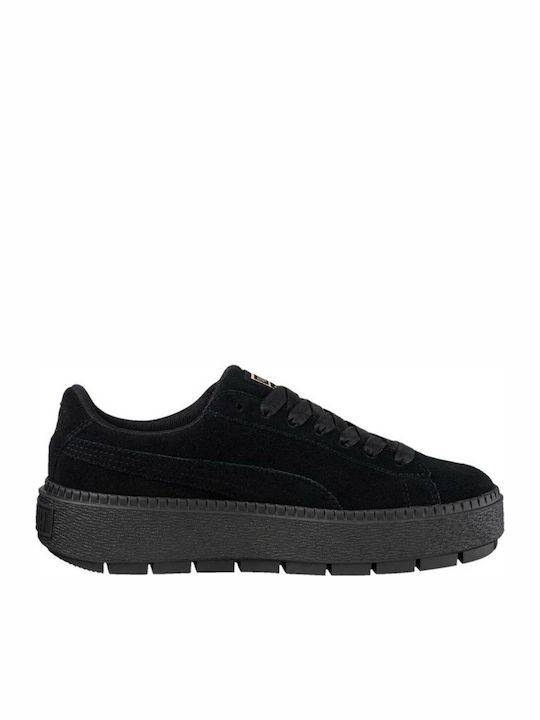 puma suede plateforme trace