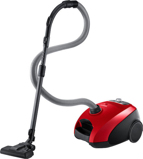 Samsung VCJG05RV Aspirator 550W cu sac 3lt Roșie