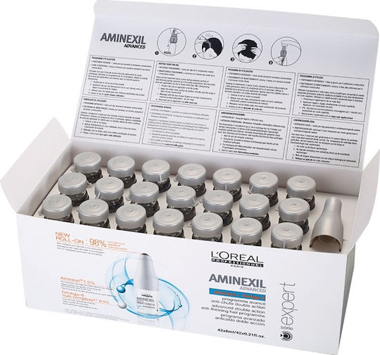 L'Oréal Professionnel Serie Expert Aminexil Advanced Haar Ampullen gegen Haarausfall 42x6ml