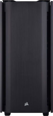 Corsair Obsidian 500D Premium Gaming Midi Tower Κουτί Υπολογιστή με Πλαϊνό Παράθυρο Μαύρο