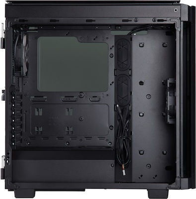 Corsair Obsidian 500D Premium Gaming Midi Tower Κουτί Υπολογιστή με Πλαϊνό Παράθυρο Μαύρο
