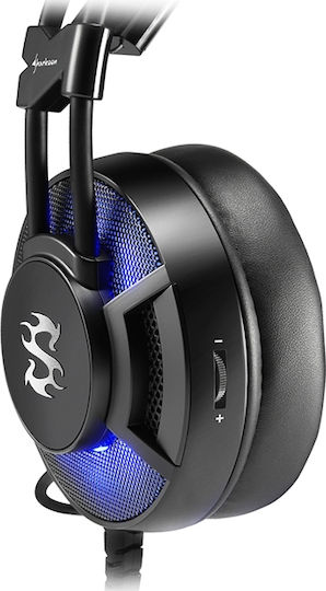 Sharkoon Skiller SGH2 Надушници Геймърски слушалки с връзка USB Черен