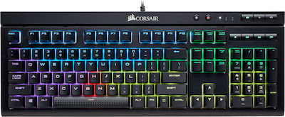 Corsair K68 RGB Gaming Tastatură mecanică cu Cherry MX Red switch-uri și iluminare RGB (Engleză UK)