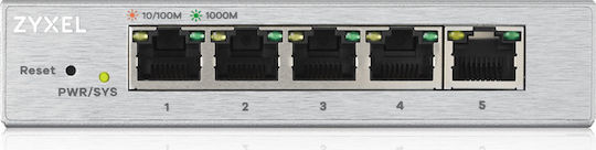 Zyxel GS1200-5 Managed L2 Switch with 5 Gigabit (1Gbps) Ethernet Ports
