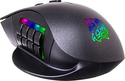 Thermaltake Nemesis Switch Безжична RGB Гейминг Мишка 5000 DPI Черно