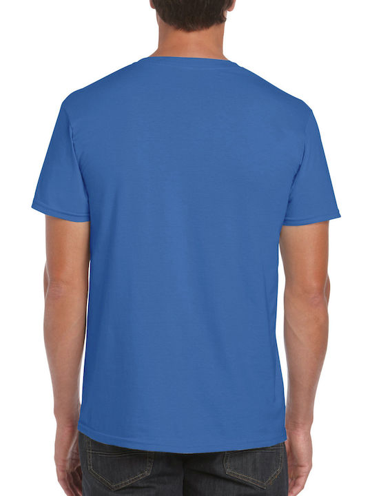 Gildan Softstyle 64000 Men's Short Sleeve Promotional T-Shirt Royal 64000-051