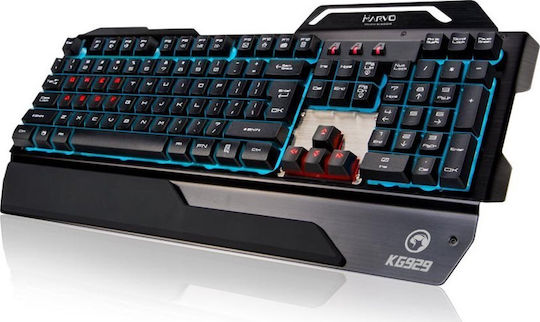Marvo KG929 Gaming Πληκτρολόγιο με Φωτιζόμενα πλήκτρα (Αγγλικό US)