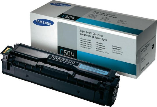 Samsung CLT-C504S Γνήσιο Toner Laser Εκτυπωτή Κυανό 1800 Σελίδων SU025A