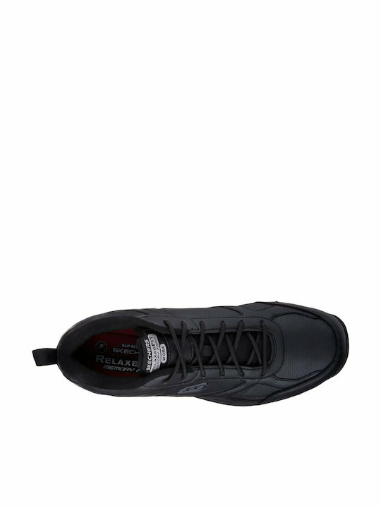Skechers Dighton Παπούτσι Εργασίας Μαύρο με Πιστοποίηση SR