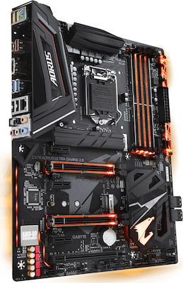 Gigabyte Z370 Aorus Ultra Gaming 2.0 (rev. 1.0) ATX Дънна платка с Intel 1151 Гнездо
