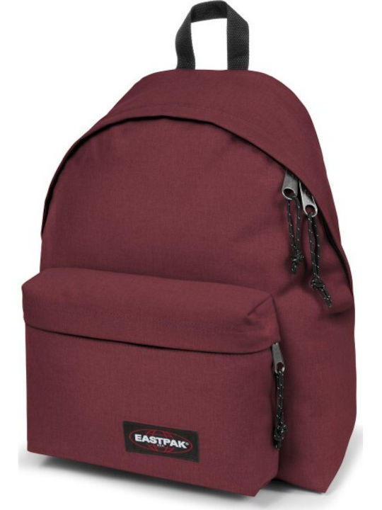 Eastpak Padded Pak'r Crafty Wine Schulranzen Rucksack Junior High-High School in Burgundisch Farbe 24Es