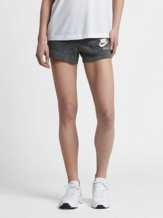 Sportswear Gym Vintage Women's Sporty Shorts Gray