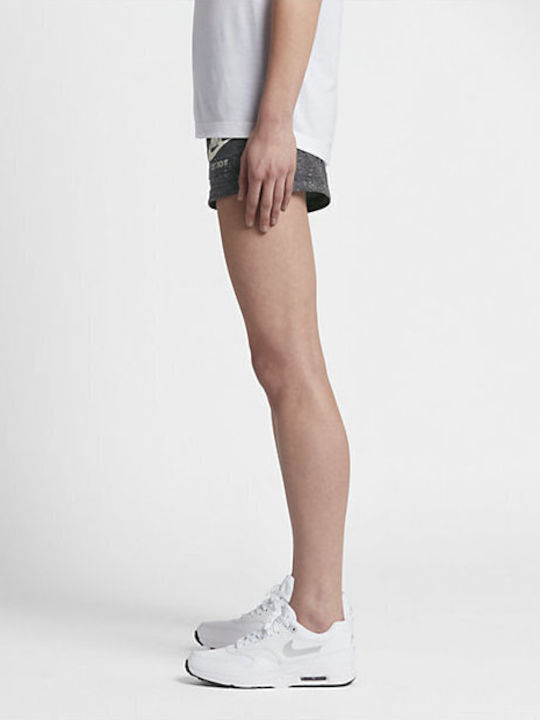 Sportswear Gym Vintage Women's Sporty Shorts Gray