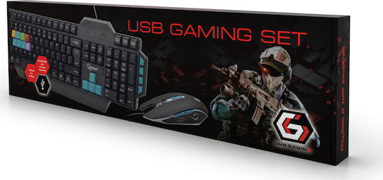 Gembird KBS-UMG-01 Gaming Keyboard Set & Mouse (English US)