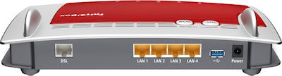 AVM FRITZ!Box 3390 VDSL2 Drahtlos Wi‑Fi 4 mit 4 Anschlüssen Gigabit Ethernet