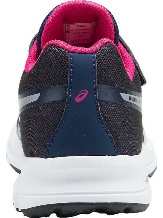 Patriot 9 PS Kids Sports Shoes Running with Hoop & Loop Closure Navy Blue