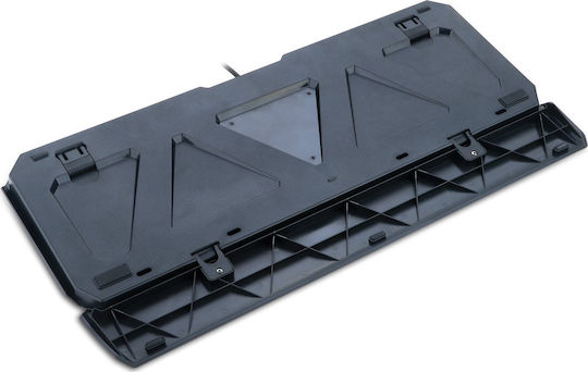 Redragon K555-BK Indrah Гейминг Инженеринг Клавиатура с Сини по поръчка Превключватели и RGB Осветление Английски (САЩ)