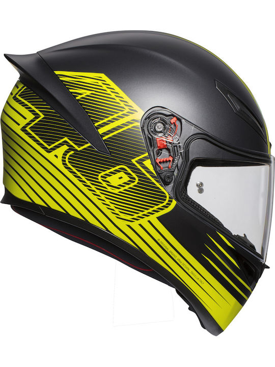 AGV K1 Top Edge 46 Κράνος Μηχανής Full Face 1500gr