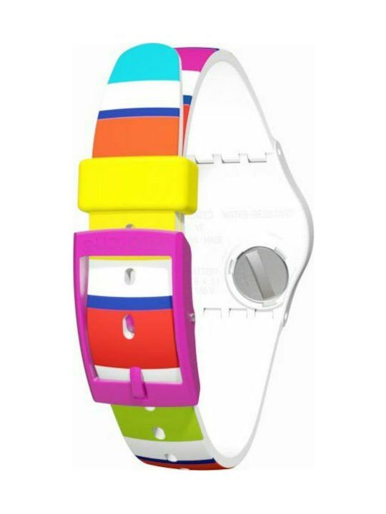 Swatch Colorino Watch with Rubber Strap