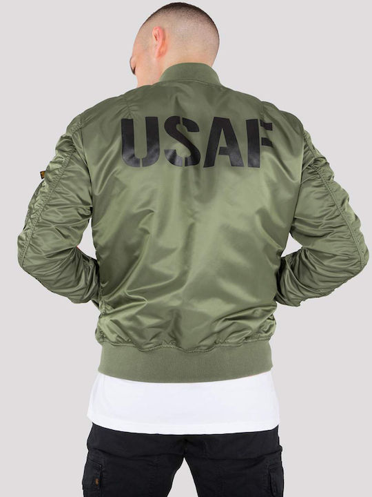 MA-1 VF LW Usaf Jacke Bomber Grün