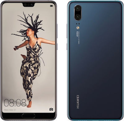 Huawei P20 Две SIM карти (4GB/128GB) Черен