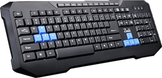 Zornwee X6 Soldier Gaming-Tastatur mit Membran-Schaltern (Englisch US)