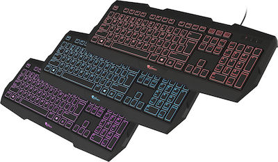 Genesis RX22 Gaming-Tastatur Volle Größe mit beleuchteten Tasten