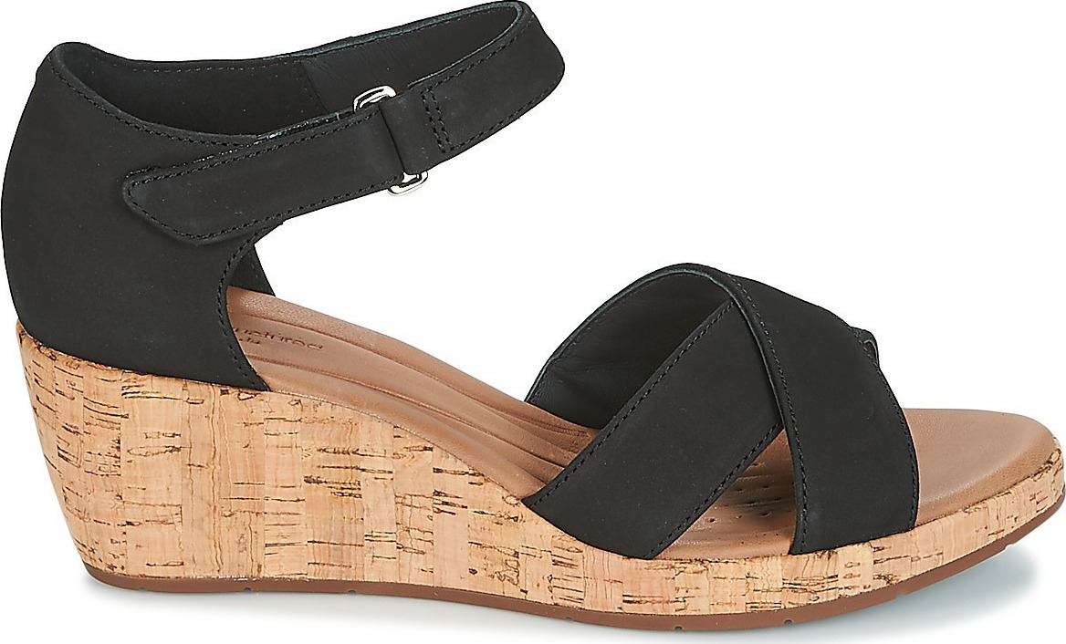 clarks un plaza cross sandals
