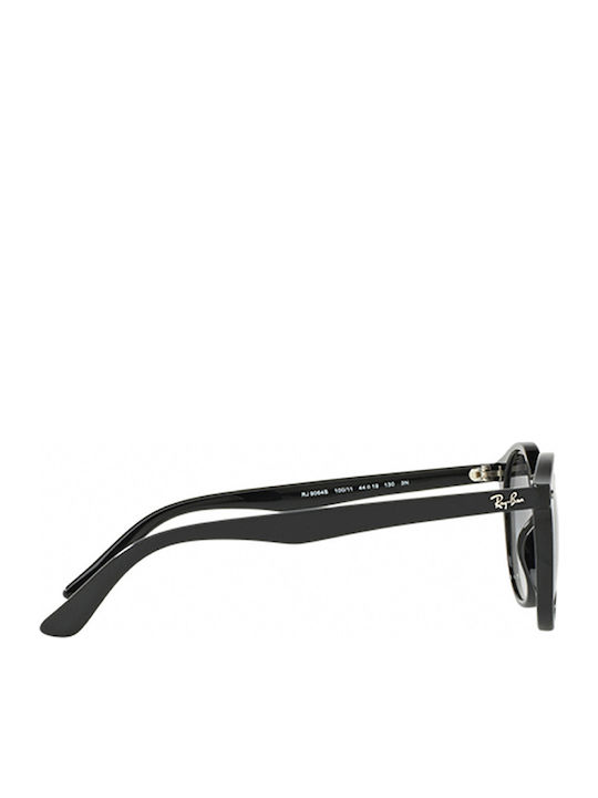 Ray Ban Unbreakable Round Kids Sunglasses Black For 6-9 Years