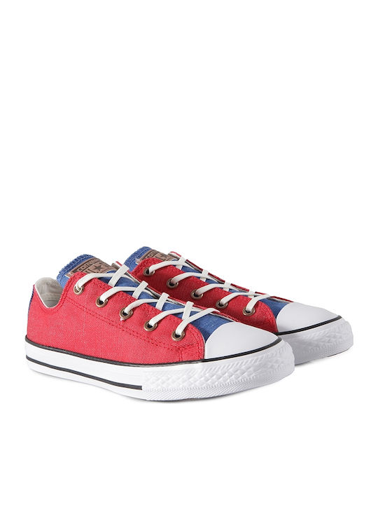 Converse Παιδικά Sneakers Chuck Taylor OX Two Color C Κόκκινα