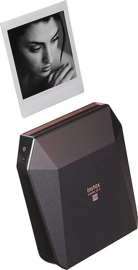 Fujifilm Instax Share SP-3 Thermal Photo Printer with Wi-Fi Black