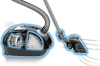 Siemens VSZ4G331 Ηλεκτρική Σκούπα 700W με Σακούλα 4lt