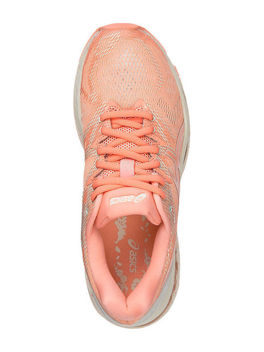 Gel-Nimbus 20 Damen Sportschuhe Laufen Cherry / Coffee / Blossom