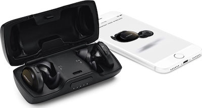 Bose SoundSport Free In-ear Bluetooth Handsfree Earphones with Sweat Resistance and Charging Case Black