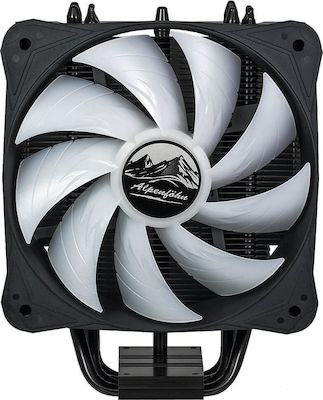 Alpenfoehn Ben Nevis Advanced RGB Ψύκτρα Επεξεργαστή για Socket AM4/115x/AM3/AM3+ Λευκή