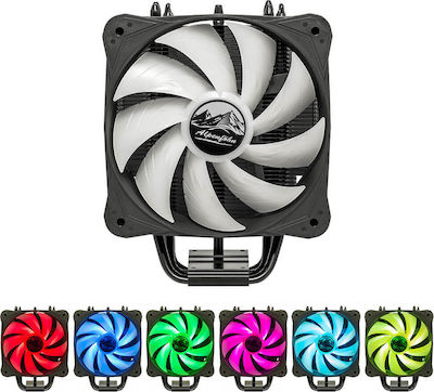 Alpenfoehn Ben Nevis Advanced RGB Ψύκτρα Επεξεργαστή για Socket AM4/115x/AM3/AM3+ Λευκή