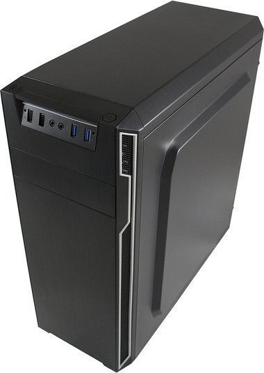 LC-Power 7038B Midi-Turm Computergehäuse Schwarz