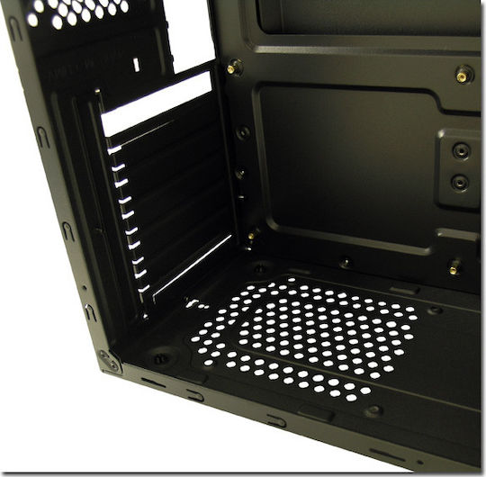 LC-Power 7038B Midi-Turm Computergehäuse Schwarz