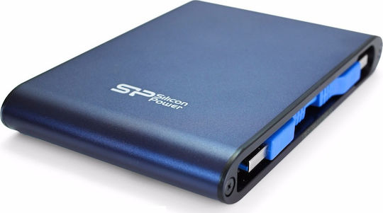 Silicon Power Armor A80 USB 3.2 Εξωτερικός HDD 1TB 2.5" Μπλε