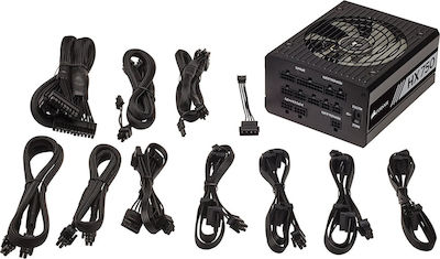 Corsair HX Series HX750 750W Μαύρο Τροφοδοτικό Υπολογιστή Full Modular 80 Plus Platinum