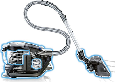 Bosch BGS5320R Ηλεκτρική Σκούπα 700W με Κάδο 3lt Ασημί