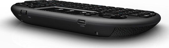 Riitek mini i8+ Ασύρματο Πληκτρολόγιο με Touchpad Αγγλικό US