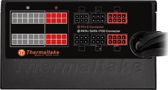 Thermaltake Smart SE 730W Μαύρο Τροφοδοτικό Υπολογιστή Semi Modular