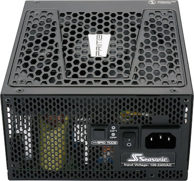 Seasonic Prime 850W Черен Компютърно захранване Пълен модул 80 Plus Platinum