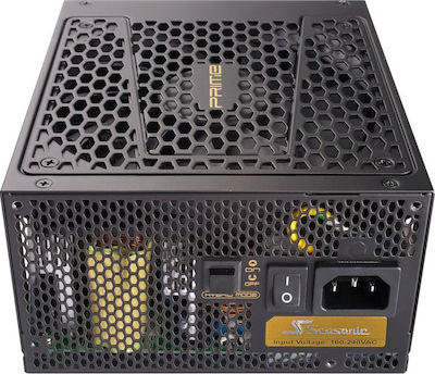 Seasonic Prime 1000W Μαύρο Τροφοδοτικό Υπολογιστή Full Modular 80 Plus Gold