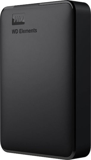 Western Digital Elements Portable USB 3.0 Εξωτερικός HDD 4TB 2.5" Μαύρο