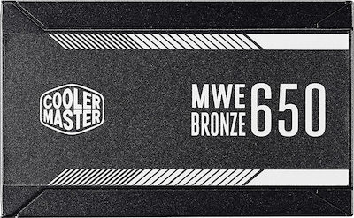 CoolerMaster MWE 650W Power Supply Full Wired 80 Plus Bronze