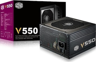 CoolerMaster V-series V550 550W Power Supply Full Modular 80 Plus Gold